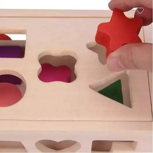 CUBO DIDACTICO DE MADERA CON BLOQUES EDUCATIVOS - 5