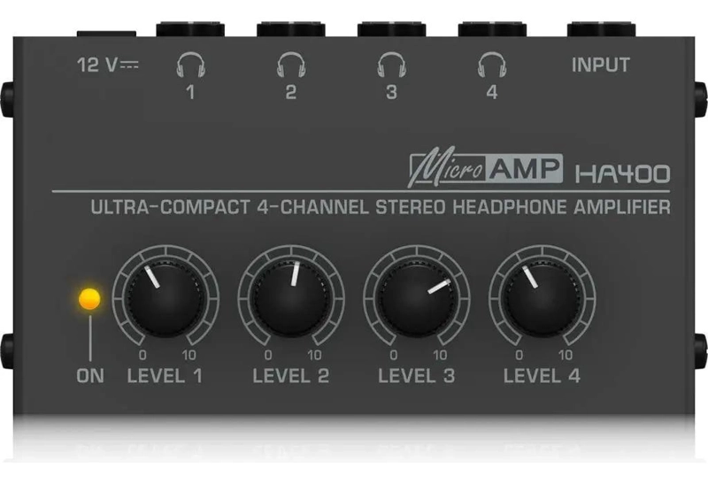 AMPLIFICADOR DE AUDIFONOS ESTE REO 4 CANALES - 2
