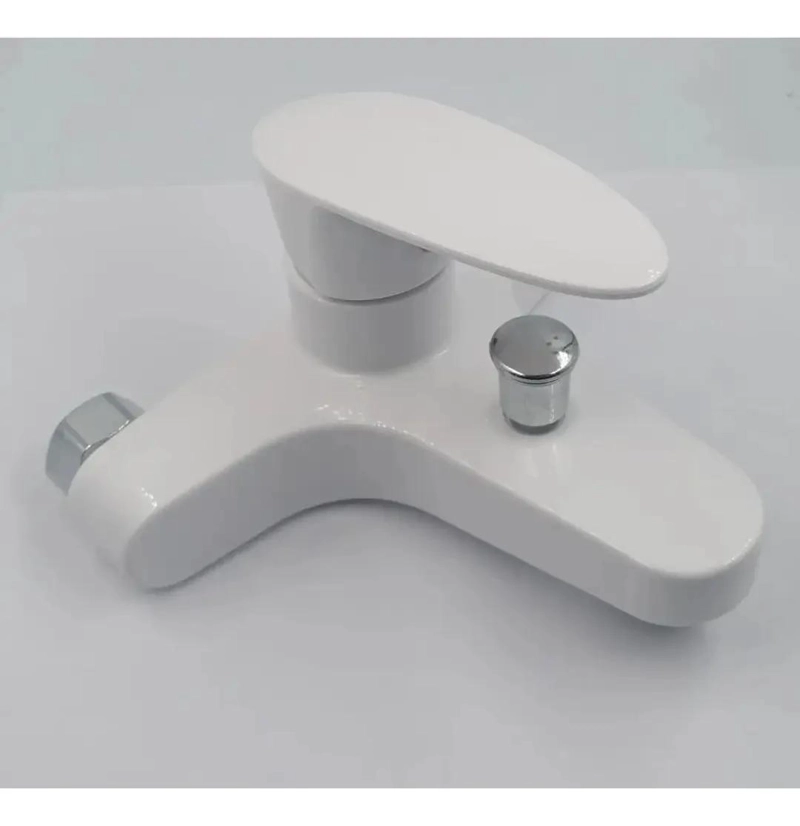 LLAVE MONOMANDO PARA TINA Y DUCHA COLOR BLANCO - 2