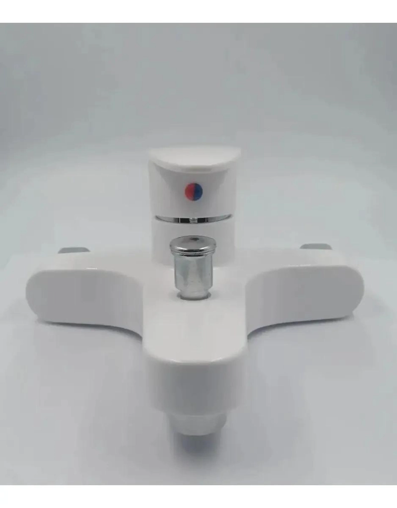LLAVE MONOMANDO PARA TINA Y DUCHA COLOR BLANCO - 3