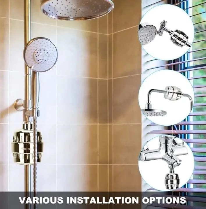 FILTRO UNIVERSAL PARA DUCHA CON REPUESTO INCLUIDO - 5