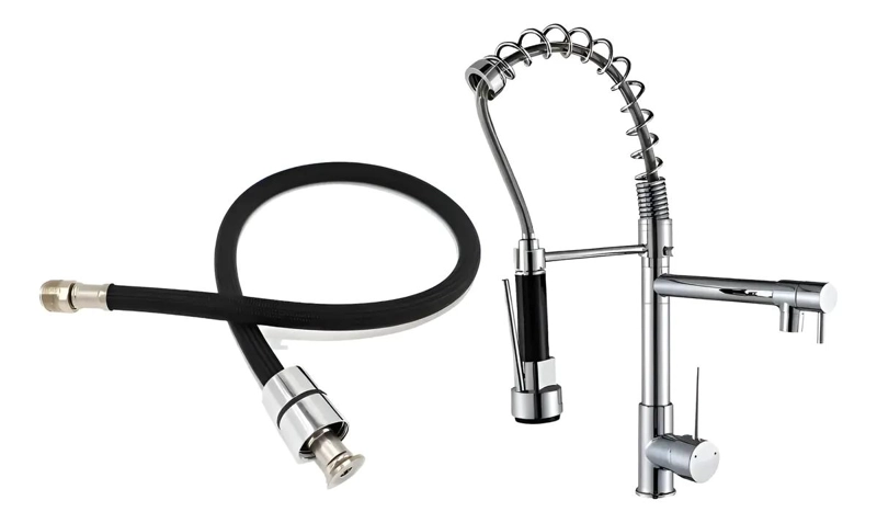 LLAVE MONOMANDO PROFESIONAL CON RESORTE FLEXIBLE - 1