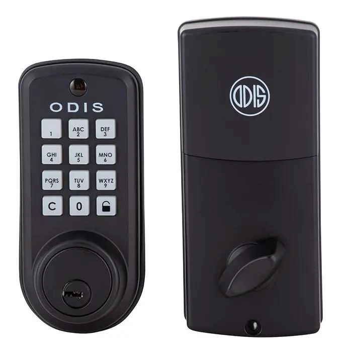 CERROJO DIGITAL NEGRO CON SISTEMA DE SEGURIDAD AVANZADO - 4