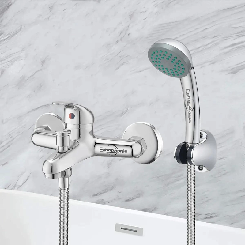 LLAVE MONOMANDO PARA TINA Y DUCHA CROMADA - 5