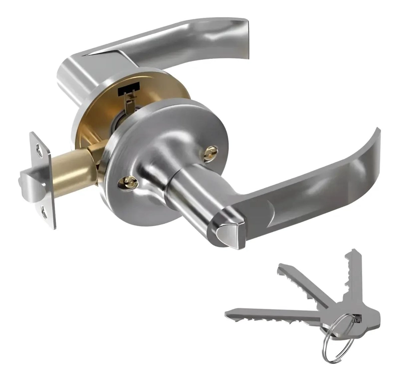 CERRADURA CON MANILLA PARA PUERTA PRINCIPAL O DORMITORIO - 1