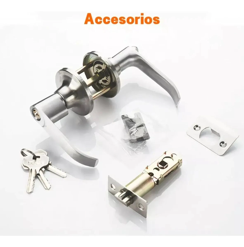 CERRADURA CON MANILLA PARA PUERTA PRINCIPAL O DORMITORIO - 2