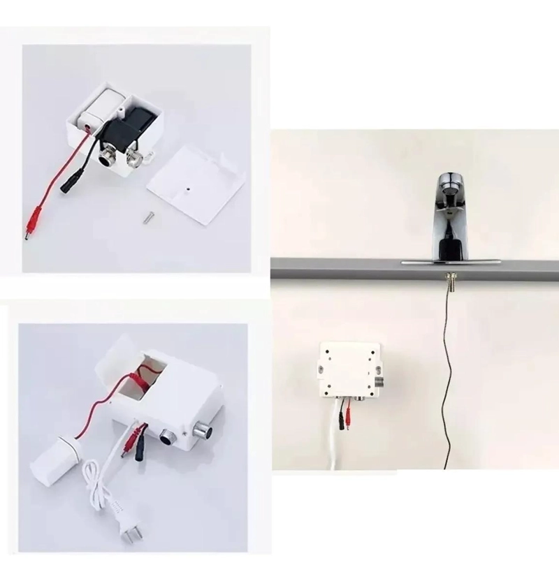 LLAVE DE LAVAMANOS CON SENSOR INFRARROJO MODERNA - 3