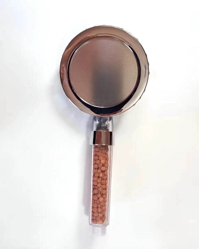 MANGO DE DUCHA CON TELE FONO Y 3 FILTROS, CABEZAL 6 CM - 1