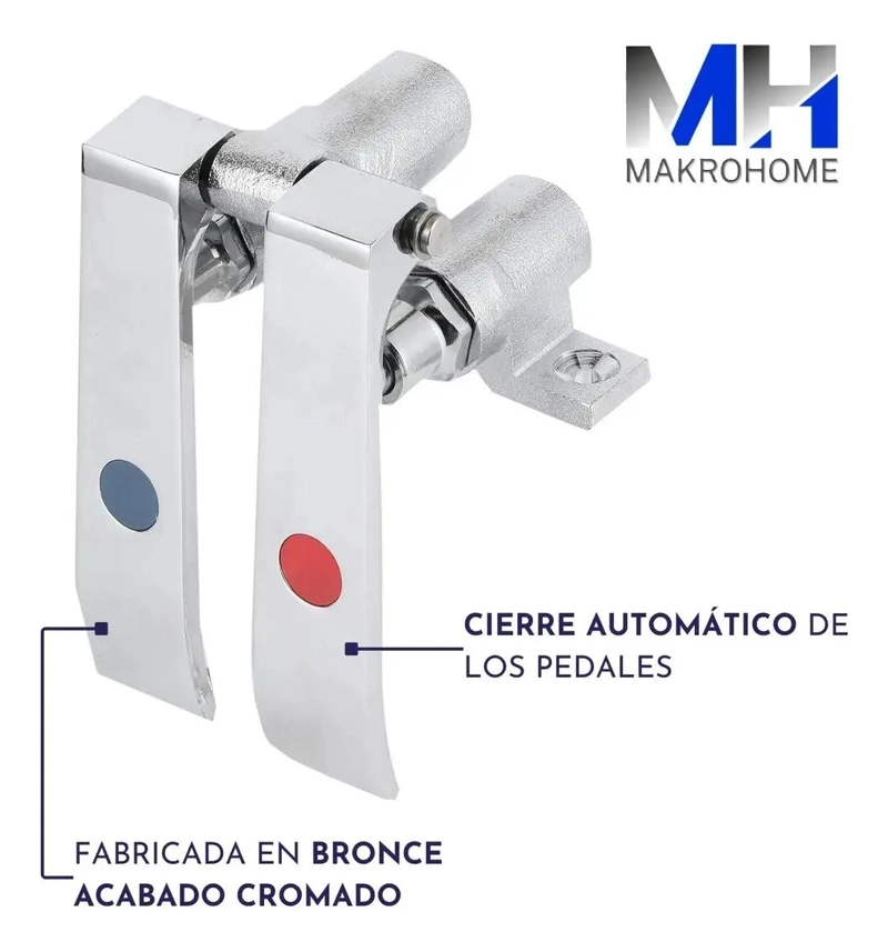 LLAVE DE RODILLA DOBLE ACCIONAMIENTO AUTOMATICO EN BRONCE - 4