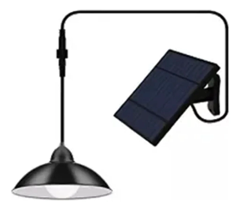 LUZ COLGANTE SOLAR PARA EXTERIORES E INTERIORES CON MANDO - 1