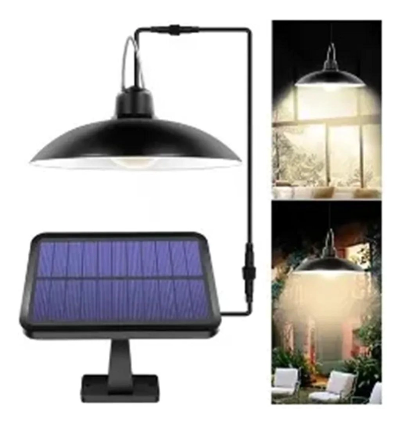 LUZ COLGANTE SOLAR PARA EXTERIORES E INTERIORES CON MANDO - 3