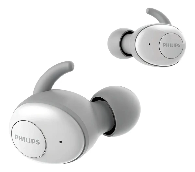 AUDIFONOS BLUETOOTH TWS BLANCO CON MICROFONO - 2
