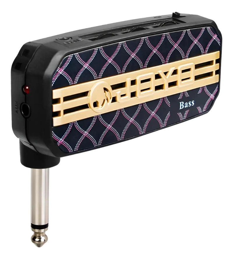 MINI AMPLIFICADOR PARA BAJO COLOR DORADO - 1