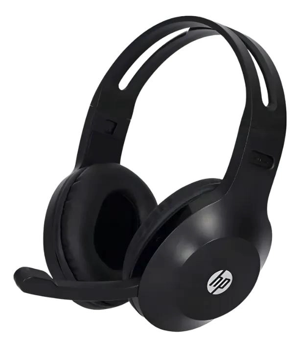AUDIFONOS OVER-EAR CON MICROFONO FLEXIBLE NEGRO - 2