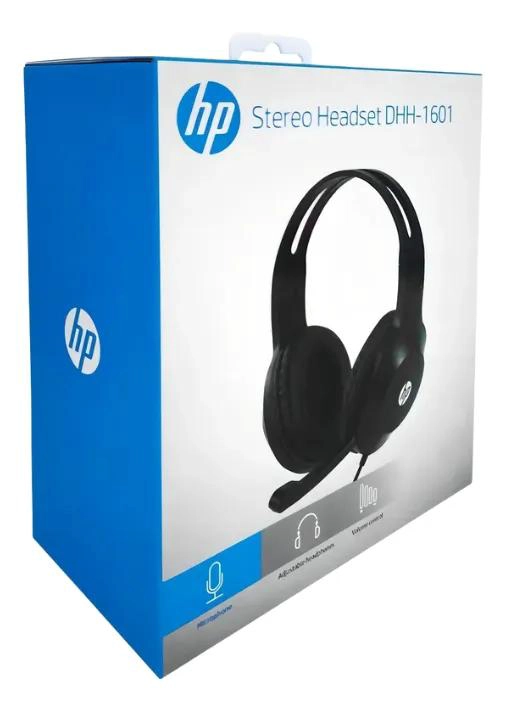 AUDIFONOS OVER-EAR CON MICROFONO FLEXIBLE NEGRO - 4
