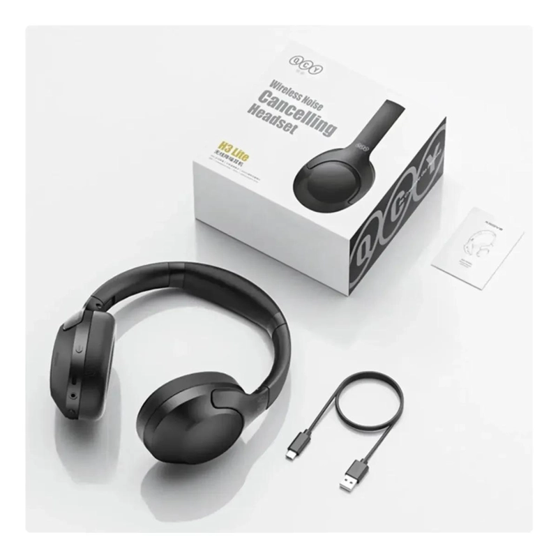 AUDIFONOS INALAMBRICOS BLUETOOTH H3 LITE NEGRO - 4