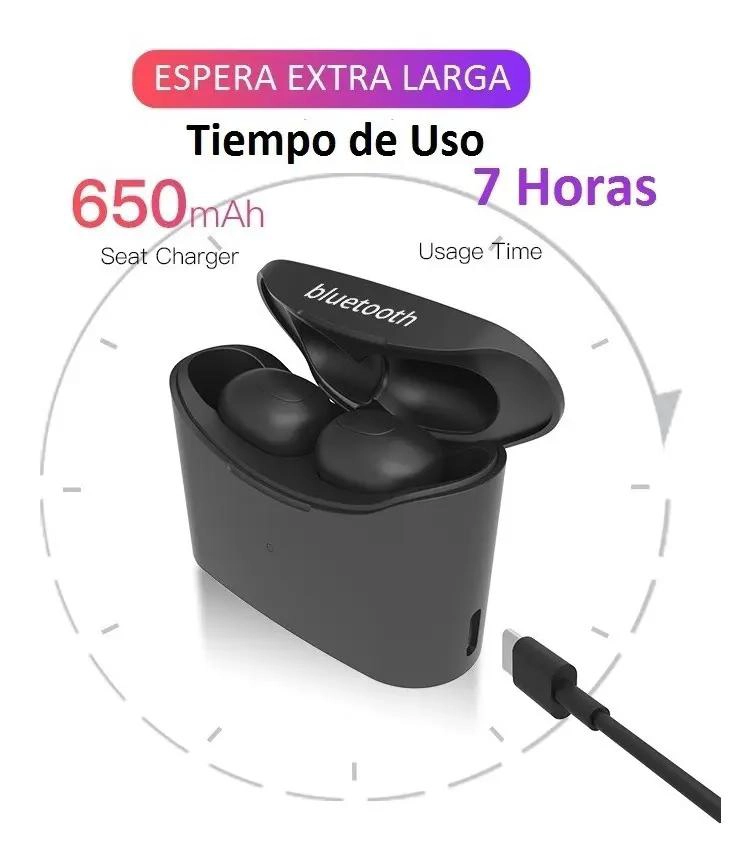 AUDIFONOS BLUETOOTH TWS CON MANOS LIBRES Y MICROFONO - 3