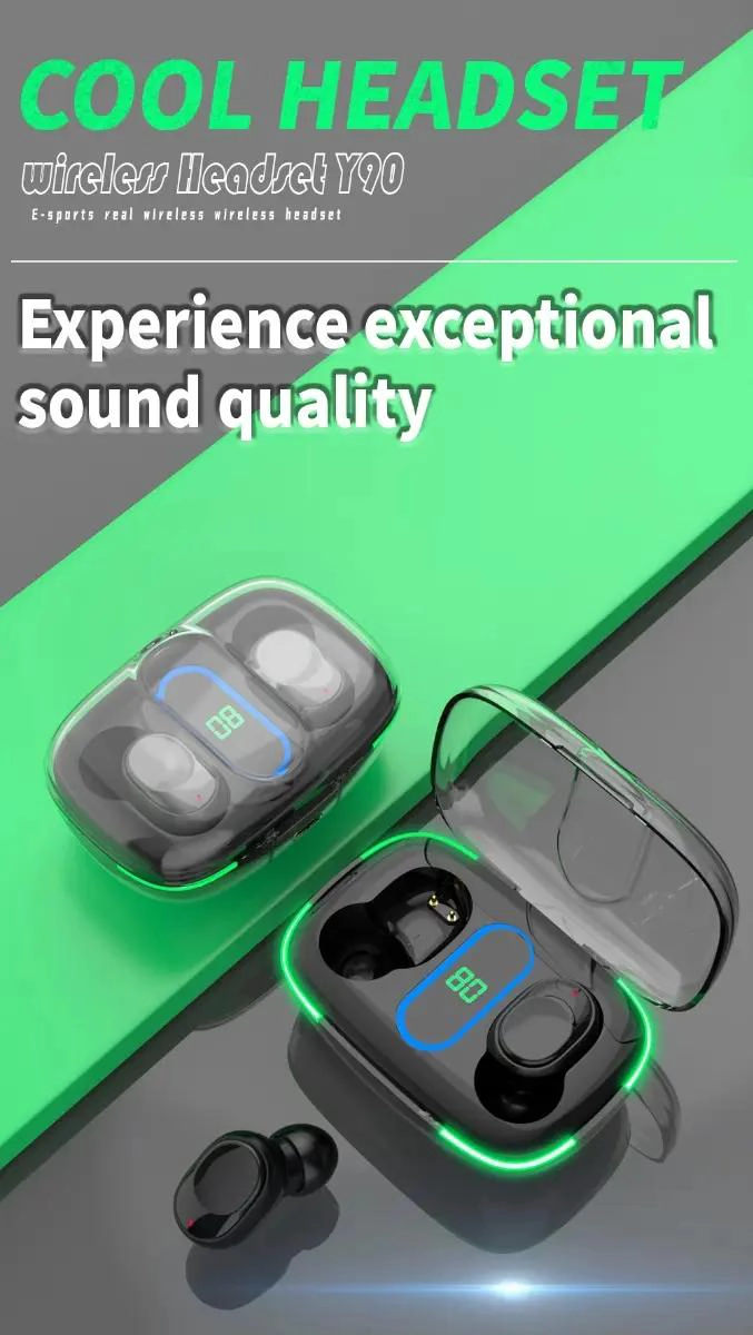 AUDIFONOS IN-EAR BLUETOOTH 5.3 CON ESTILO GAMER - 5