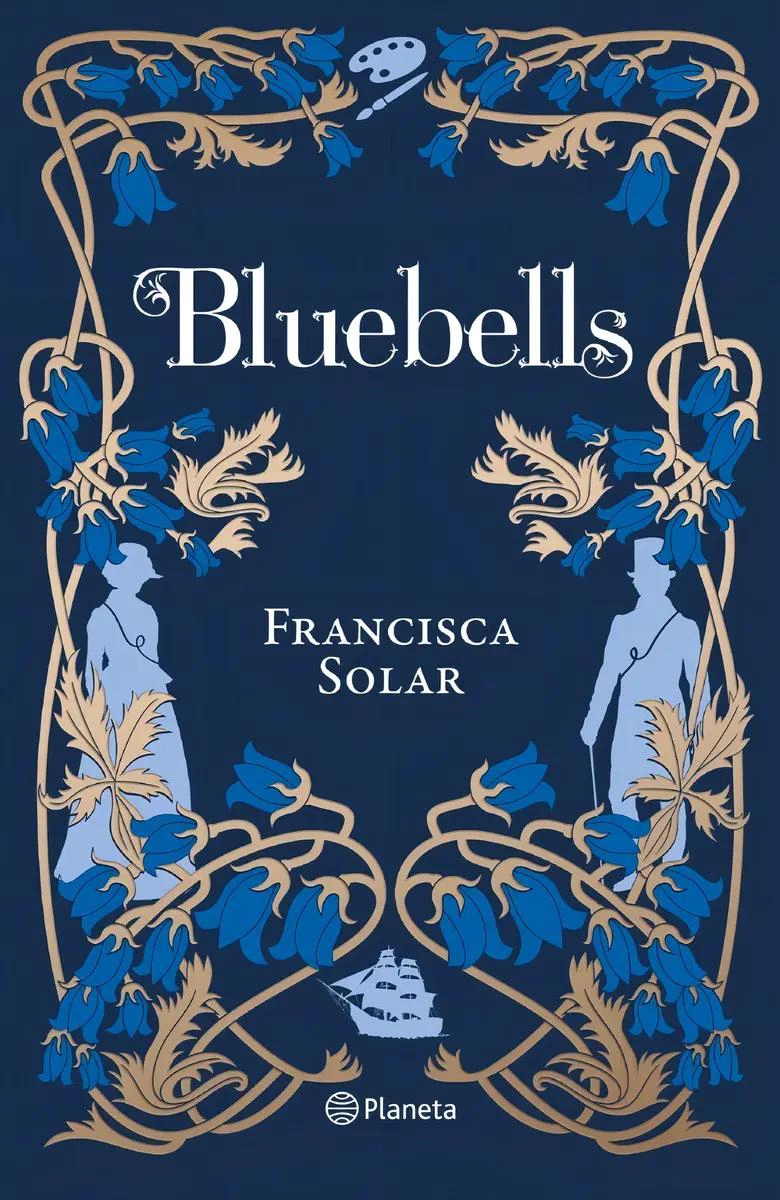LIBRO BLUEBELLS CON DISEÑO FLORAL - 1