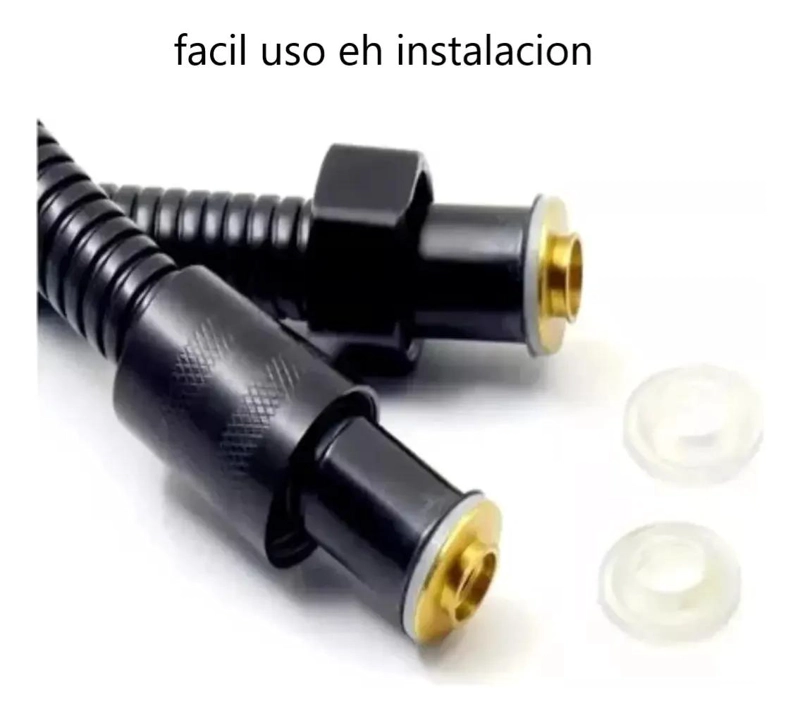 LLAVE MONOMANDO PARA TINA Y DUCHA NEGRO MATE - 5