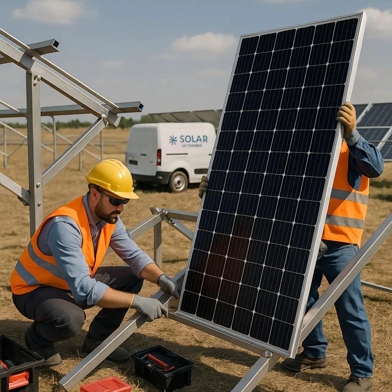 PANEL SOLAR MONOCRISTALINO 50W AZUL MARINO PACK 2 - 2