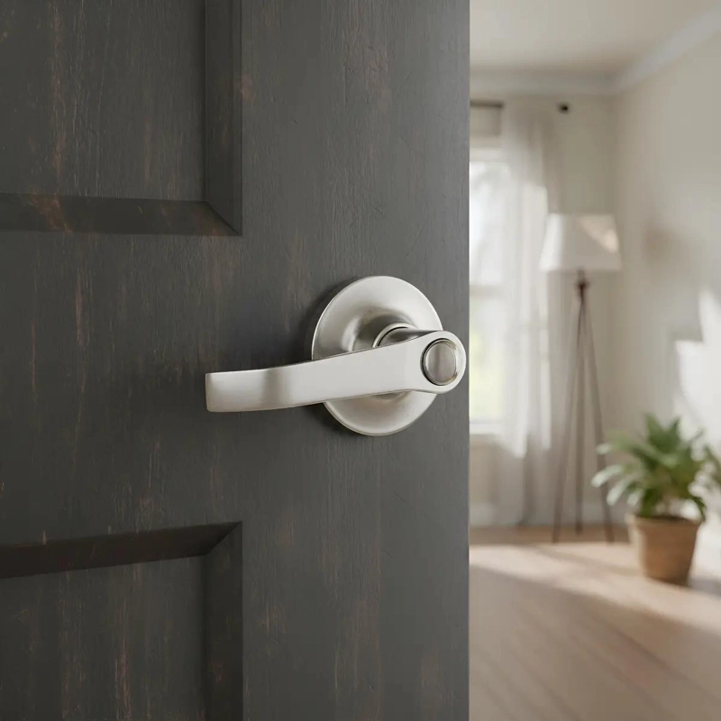CERRADURA CON MANIJA PARA PUERTA DE RECAMARA O PRINCIPAL - 2