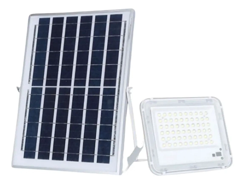 FOCO LED SOLAR EXTERIOR 200W 168 LEDS IP66 LUZ BLANCA - 1