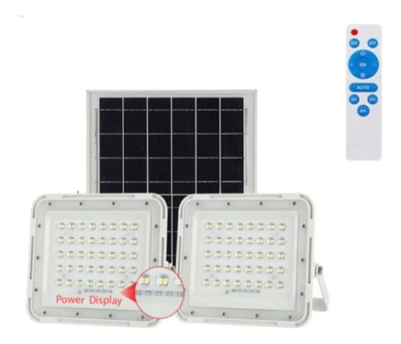 FOCO LED SOLAR EXTERIOR 200W 168 LEDS IP66 LUZ BLANCA - 4