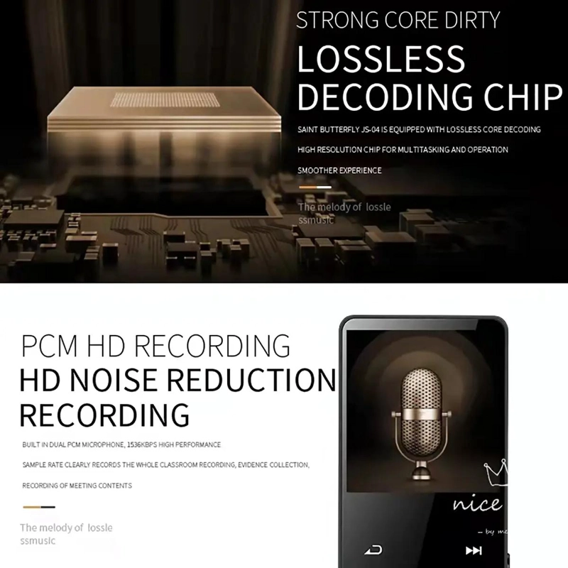 REPRODUCTOR MP3 Y MP4 TACTIL CON BLUETOOTH 8GB - 4