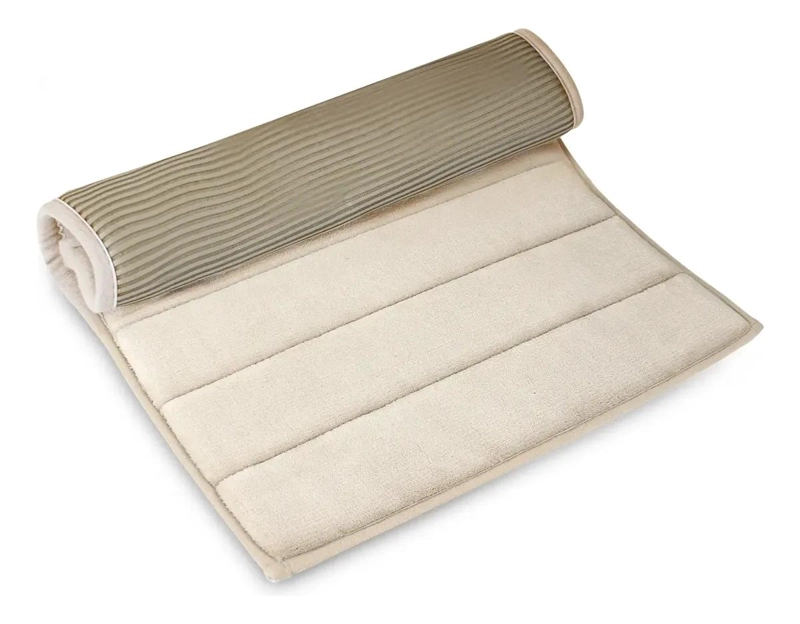 ALFOMBRA DE BAÑO CORALINA ULTRA SUAVE 40X60 CM MARFIL - 2
