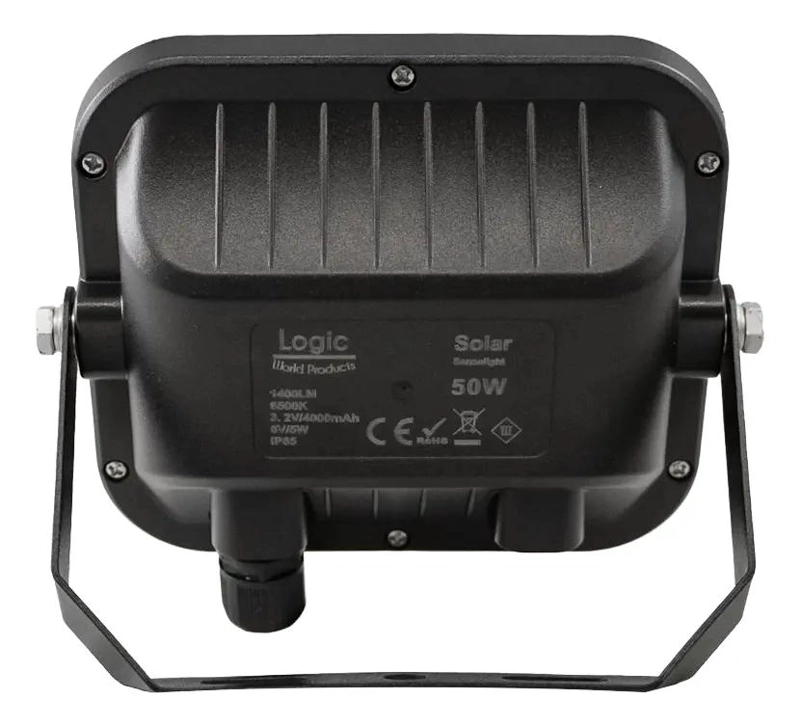 PROYECTOR LED 50W CON PANEL SOLAR Y SENSOR - 4