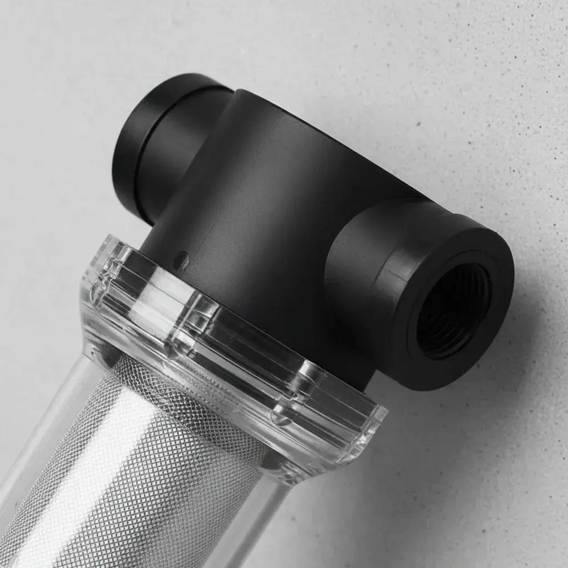FILTRO PARA SEDIMENTOS TERMO SOLAR ROSCA 3/4 PLATEADO - 4