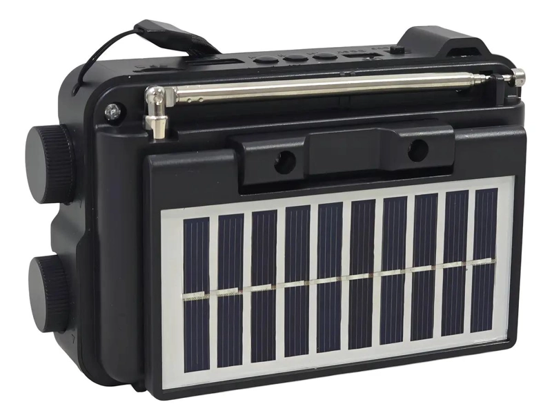 RADIO PORTATIL SOLAR RECARGABLE 8 BANDAS AM/FM - 3
