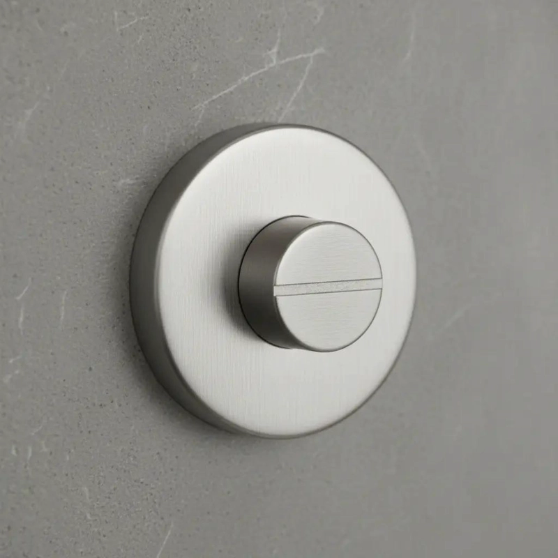 SEGURO INTERIOR CON RANURA DE EMERGENCIA EN ACERO INOX - 4