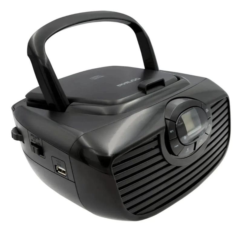 RADIO BLUETOOTH BOOMBOX RECARGABLE CON REPRODUCTOR CD - 3