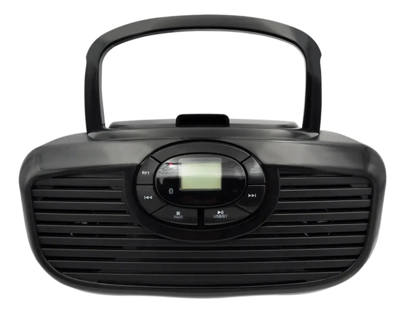 RADIO BLUETOOTH BOOMBOX RECARGABLE CON REPRODUCTOR CD - 5