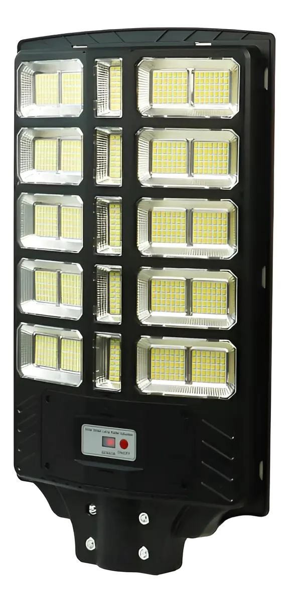 FOCO LED SOLAR PARA POSTE 1200W CON SENSOR DE MOVIMIENTO - 1