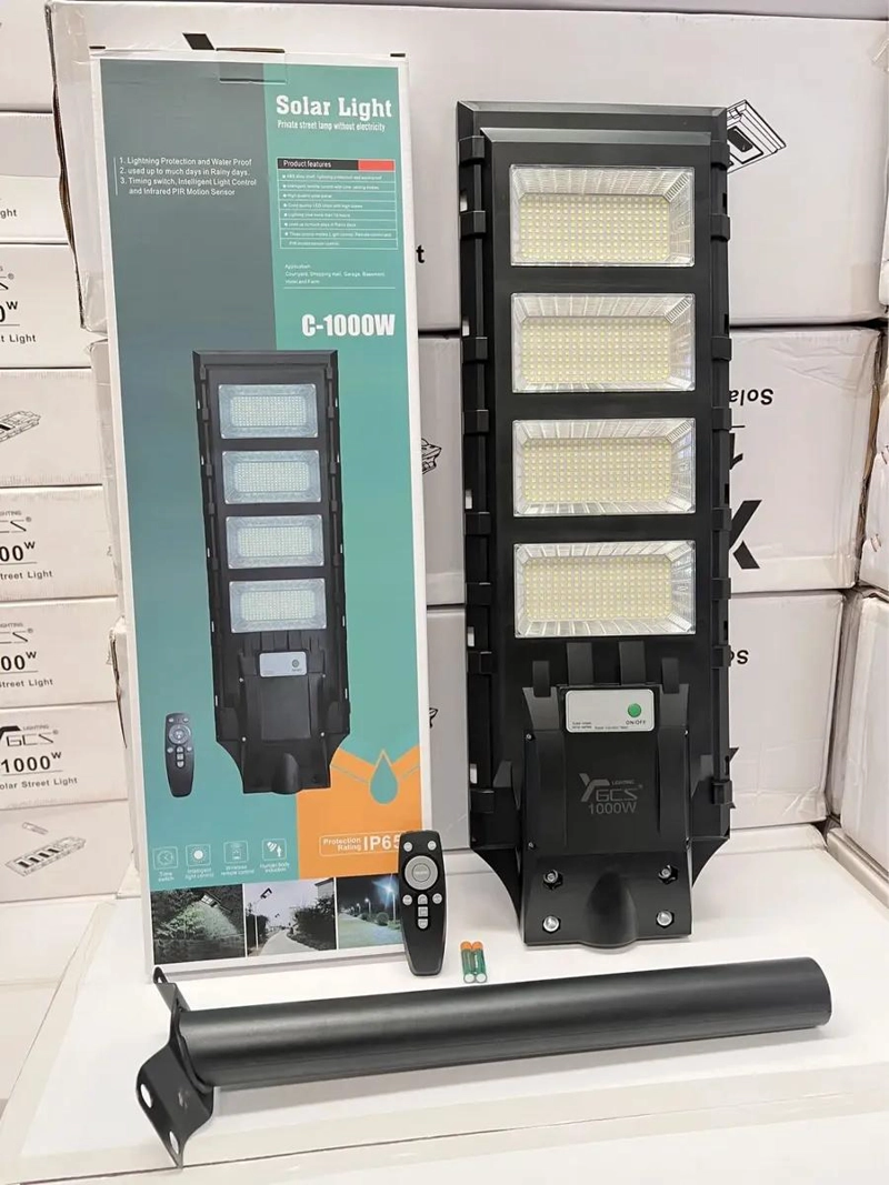 FOCO SOLAR 1000W 7500K CON SOPORTE - 4