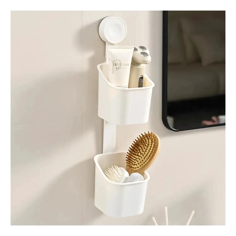 SET 3 ORGANIZADORES MULTIFUNCIONALES PARA BAÑO Y MAQUILLL - 2
