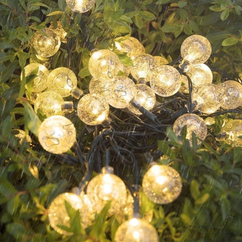 LUCES DE CADENA SOLARES 13M 80 LED PARA JARDIN - 1