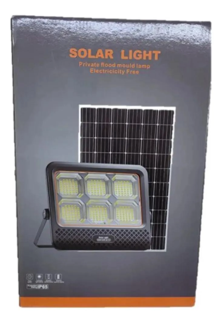 FOCO SOLAR LED 500W CON CONTROL REMOTO - 2