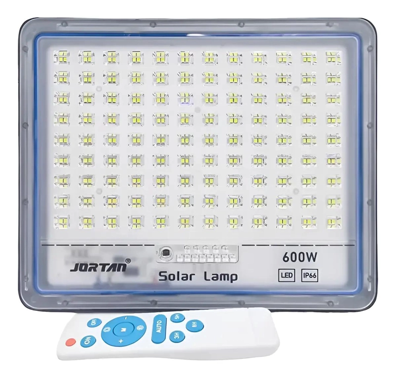 FOCO LED EXTERIOR 600W CON PANEL SOLAR IP66 - 1