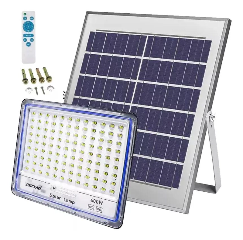 FOCO LED EXTERIOR 600W CON PANEL SOLAR IP66 - 2