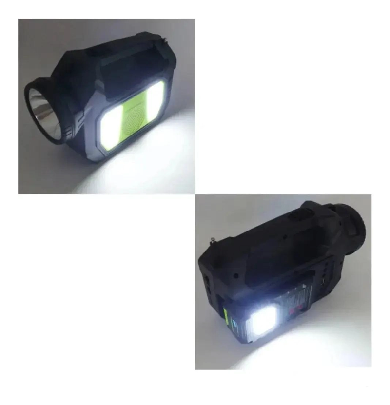 KIT SOLAR DE EMERGENCIA PARA CAMPING CON LUZ LED Y RADIO - 3