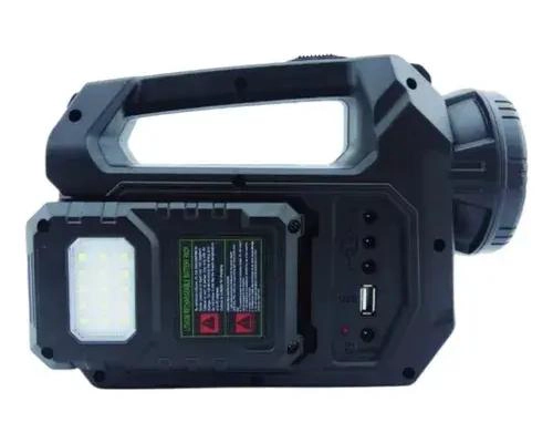 KIT SOLAR DE EMERGENCIA PARA CAMPING CON LUZ LED Y RADIO - 4