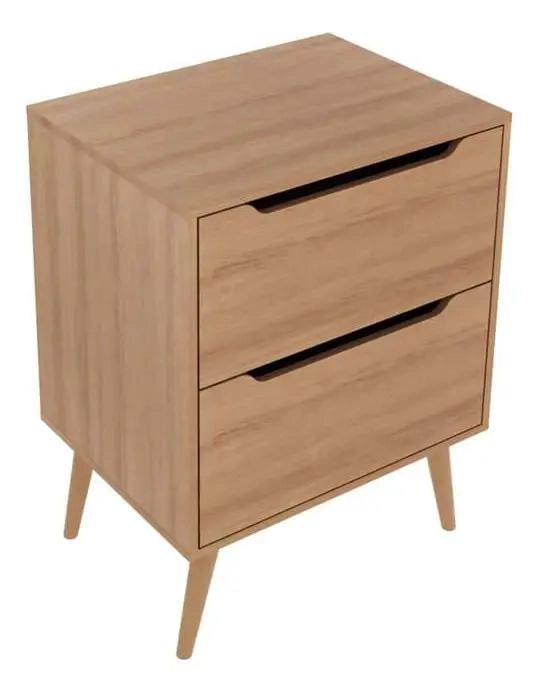 MUEBLE VANITORIO CON 2 PUERTAS EN COLOR ALMENDRA - 2