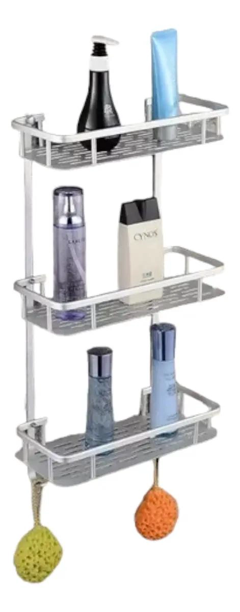 ORGANIZADOR DE DUCHA 3 NIVELES RECTANGULAR - 2
