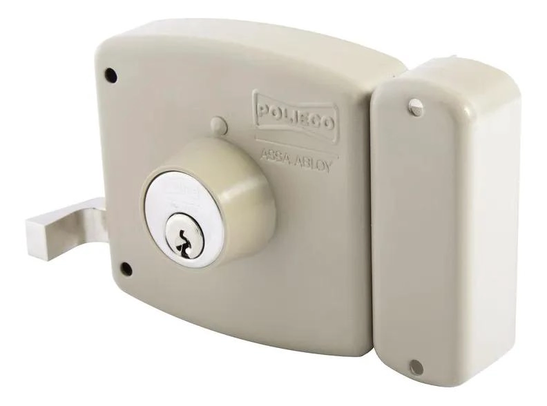 CERRADURA DE SOBREPONER PARA ACCESO EXTERIOR REFORZADA - 1