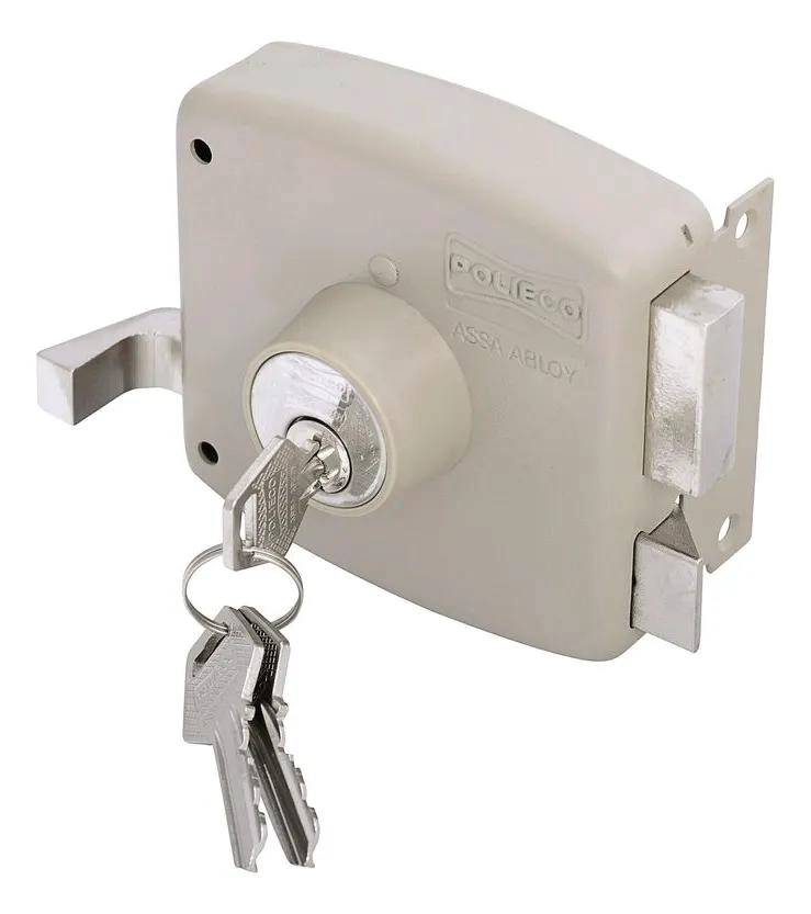 CERRADURA DE SOBREPONER PARA ACCESO EXTERIOR REFORZADA - 3