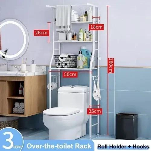 ESTANTE ORGANIZADOR PARA BAÑO CON MULTIPLES NIVELES - 3